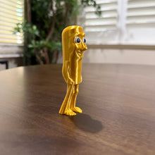 Load image into Gallery viewer, Golden tung tung sahur limited edition figurine, perfect for collecting and displaying, product photo 3 of 5