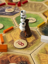 Load image into Gallery viewer, Catan Sheep Robber custom game piece upgrade replacement