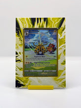 Load image into Gallery viewer, Pokemon Card Display Frame Stand With Toploader, Elemental Designs for Collecting and Displaying Cards (Cards not Included)