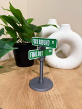 Load image into Gallery viewer, Fuck Around and Find Out Small Street Sign Desk Display Decor