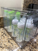 Load image into Gallery viewer, Baby Bottle Organizer Tray for Dr. Brown's Bottles and Target Bin Storage (Bottles and Bin NOT included)