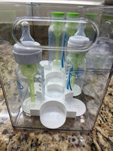 Load image into Gallery viewer, Baby Bottle Organizer Tray for Dr. Brown's Bottles and Target Bin Storage (Bottles and Bin NOT included)