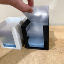 Load image into Gallery viewer, TCG Card Toploader and Penny Sleeve Storage Organizer Box Dispenser for Pokemon, Magic, One Piece, Sports (Toploaders / Sleeves Not Included)