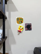 Load image into Gallery viewer, Cursed SpongeBob Popsicle Funny Fridge Magnet or Wall Decor