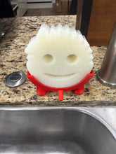 Load image into Gallery viewer, Funny Peeing Scrub Daddy Holder | 3D Printed Sink Organizer | Novelty Kitchen Sponge Holder Gift