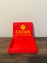 Load image into Gallery viewer, Catan On The Road Storage Box Organizer | Travel Game Card Holder Case | Compact Deck Box