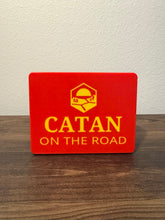 Load image into Gallery viewer, Catan On The Road Storage Box Organizer | Travel Game Card Holder Case | Compact Deck Box