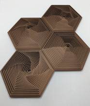 Load image into Gallery viewer, Geometric fidget coasters
