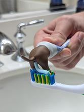 Load image into Gallery viewer, Dog Pooping Toothpaste Topper | Comes with Toothpaste