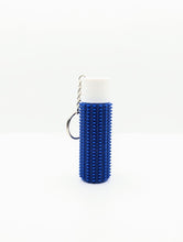 Load image into Gallery viewer, Anxiety Relief Bumpy Fidget Keychain Chapstick Holder