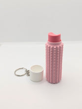 Load image into Gallery viewer, Anxiety Relief Bumpy Fidget Keychain Chapstick Holder