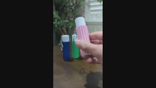 Load and play video in Gallery viewer, Anxiety Relief Bumpy Fidget Keychain Chapstick Holder