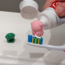 Load image into Gallery viewer, Kirby Pooping Toothpaste Topper
