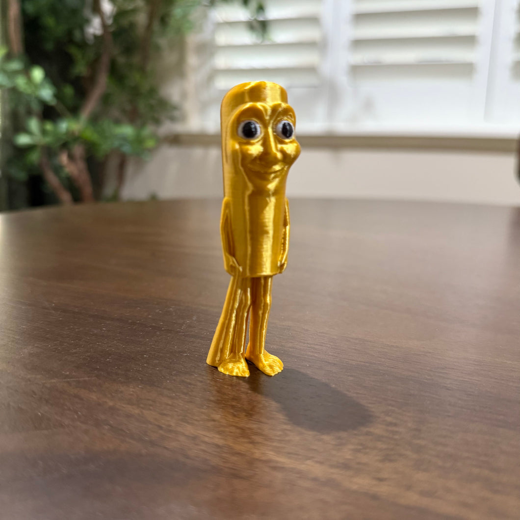 Golden Tung Tung Sahur LIMITED EDITION Figurine, Perfect for Collecting and Displaying