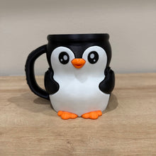 Load image into Gallery viewer, Ice Cream Pint Holder, Cute Animal, Highland Cow and Penguin
