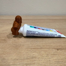 Load image into Gallery viewer, Lebron James Pooping Toothpaste Topper | Comes with Toothpaste
