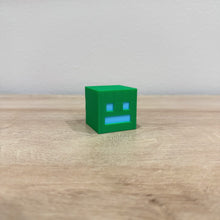 Load image into Gallery viewer, Geometry Dash Cube Figure | Iconic Game Character Desk Decor | Gamer Gift Collectible
