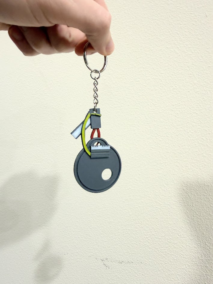 Arc Raiders Hatch Key Replica Keychain | Casual Chicken
