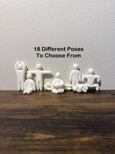 Load image into Gallery viewer, Meccha Chameleon Mini Figures | Paint Your Own Hide and Seek Game | 18 Poses to Choose From
