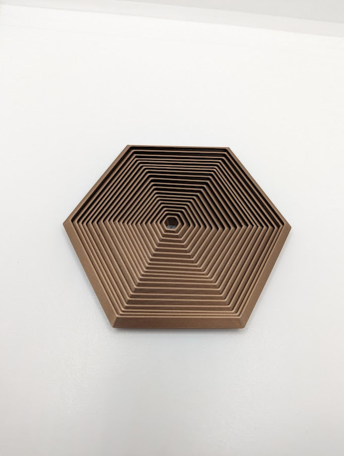 Geometric fidget coasters – Casual Chicken