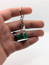 Load image into Gallery viewer, Gnome Keychain Miniature Crawly Figurine | Gnomes vs. Knights
