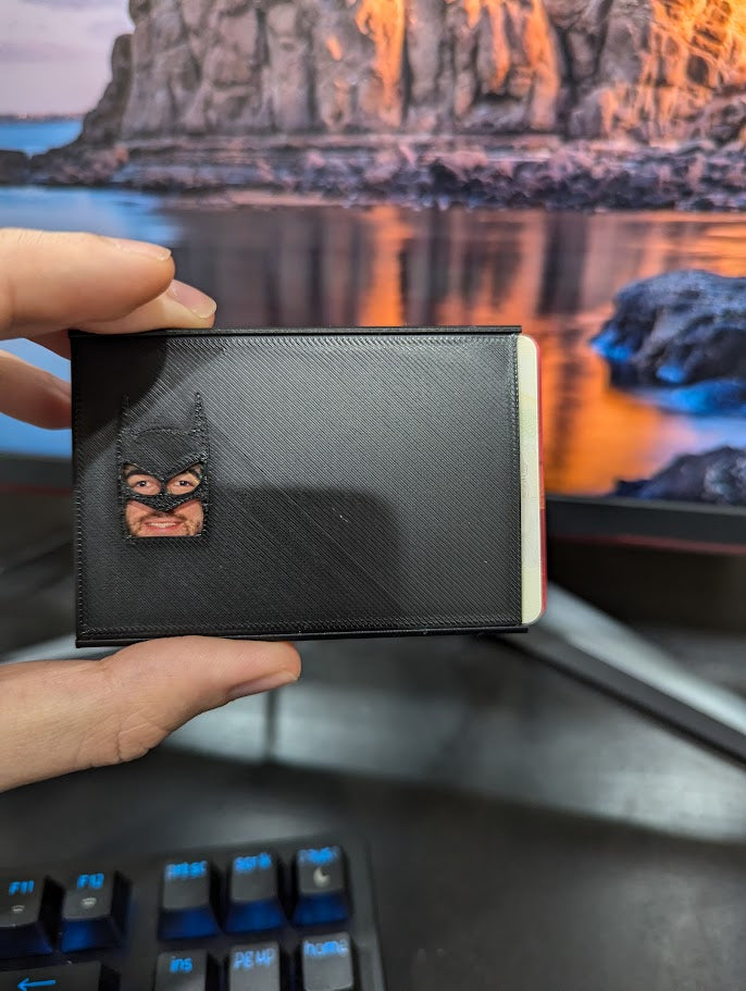 Batman ID Card Cover v2.0 | Driver's License Horizontal | Wallet Card ...