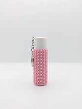 Load image into Gallery viewer, Anxiety Relief Bumpy Fidget Keychain Chapstick Holder
