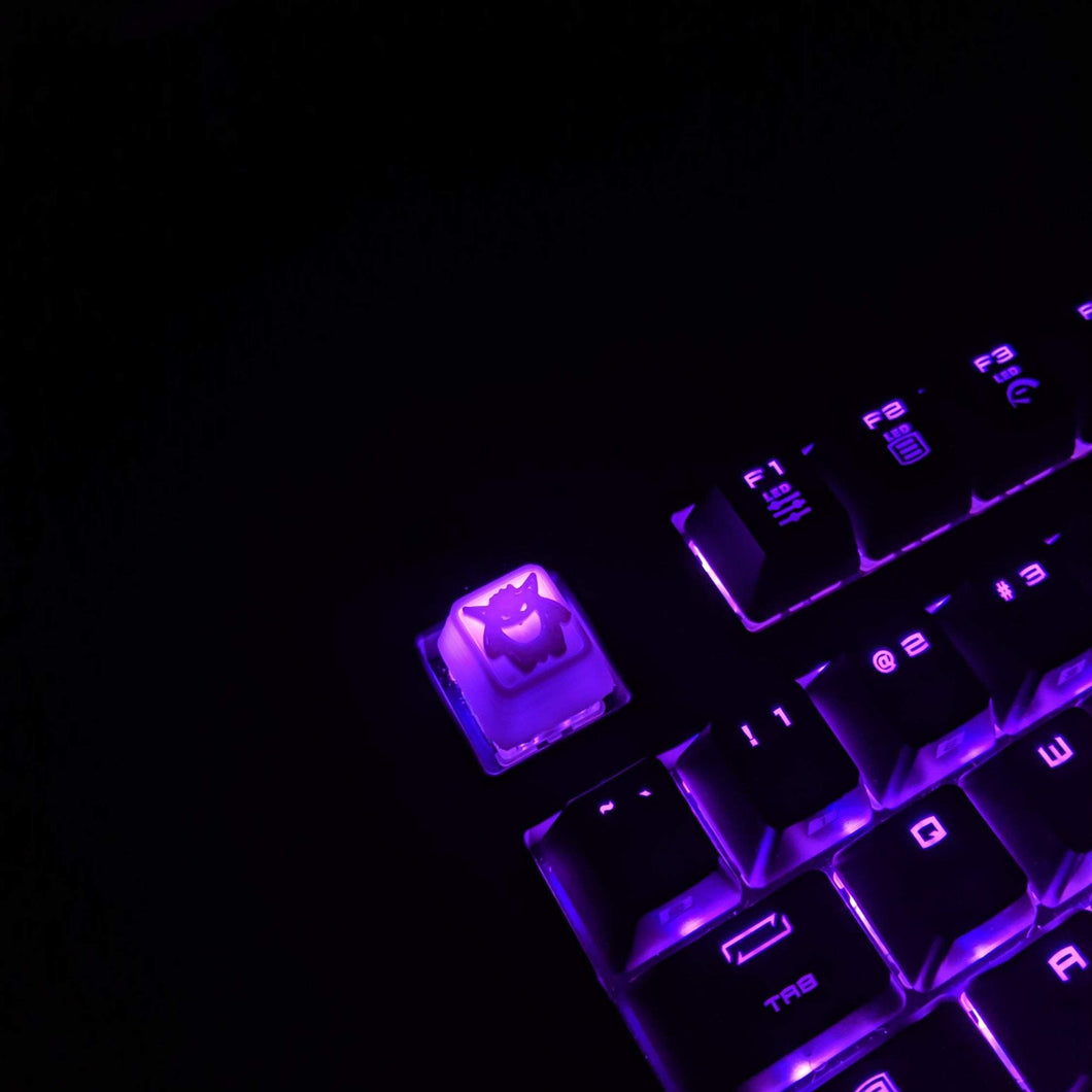 Gengar Pokemon Keycap || For Mechanical Cherry MX switches || - Casual Chicken