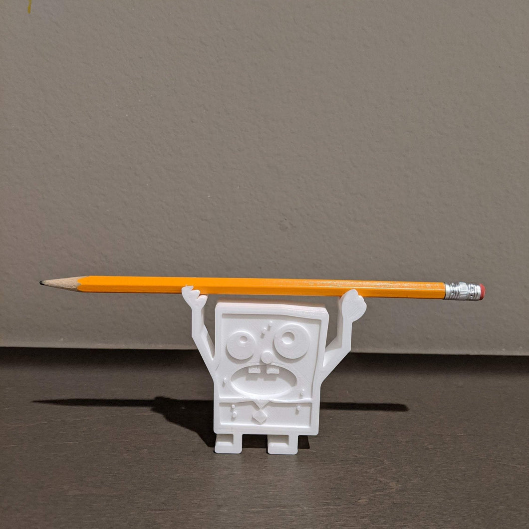 DoodleBob Pencil Holder / Pen Holder - Casual Chicken