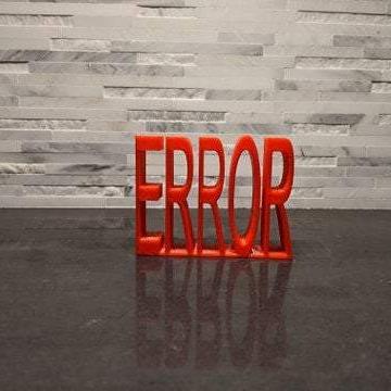 Developer Error 3D sign || GMOD|| Source Engine - Casual Chicken