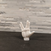 Load image into Gallery viewer, Vulcan Salute Hand Sign Mini Statue || Star Trek
